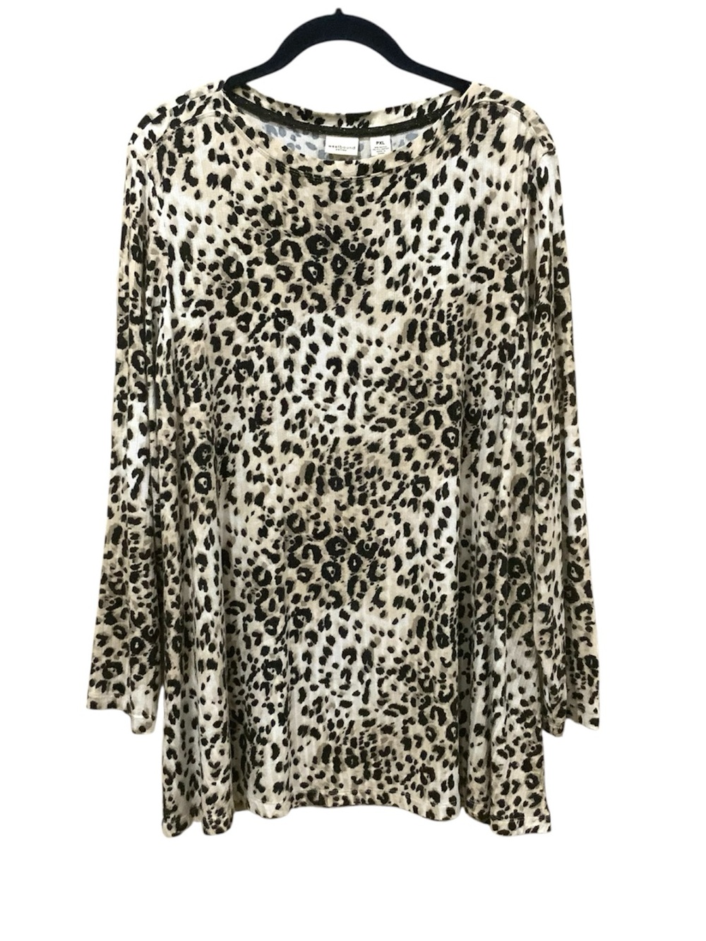 Cheetah Knit Tunic